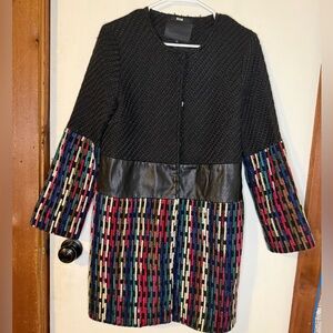 Colorful Patterned Women's Jacket